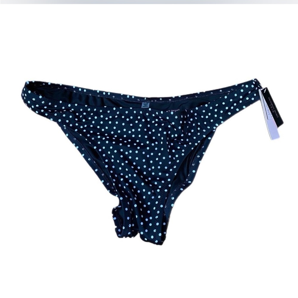 Victoria's Secret Black and White Bikini Bottom